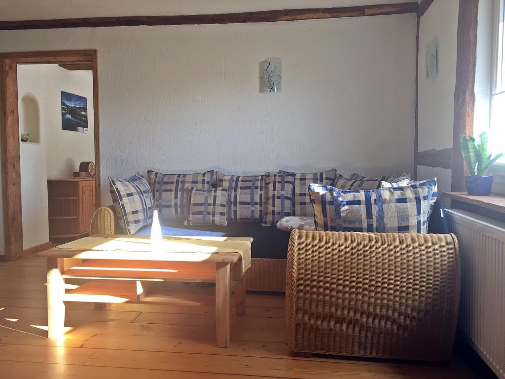 Fachwerkhaus 4 Birken Villa Rumpshagen Luaran gambar