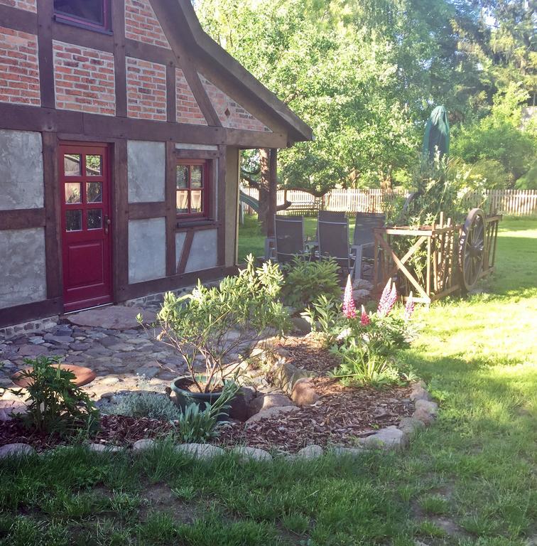 Fachwerkhaus 4 Birken Villa Rumpshagen Luaran gambar