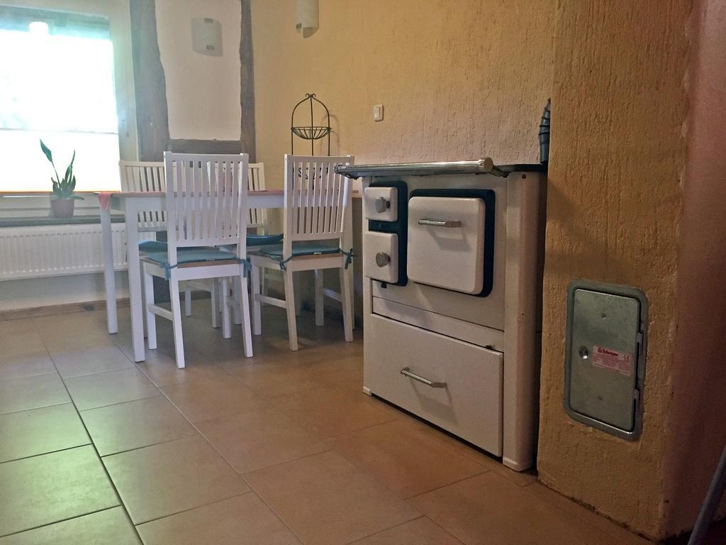 Fachwerkhaus 4 Birken Villa Rumpshagen Luaran gambar